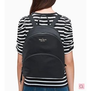 Kate Spade “karissa nylon large backpack”